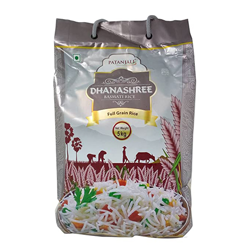 Patanjali Dhanashree Basmati Rice 5 kg
